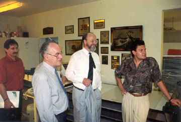 Wolfgang Schmidt, Karl Meier, Dr. Joachim Neumann, Wolfgang Reibold