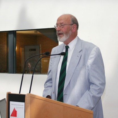 Dr. Joachim Neumann bei der Preisverleihung