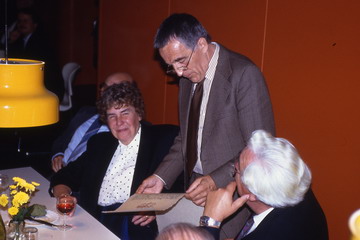 Viola Imhof, Lothar Klaumünzner und FH-Rektor Prof. Dipl.-Ing. Hans-Dieter Müller (v. l.)