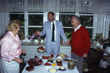 Edeltrud Bosse, Dr. Joachim Neumann und Heinz Bosse (v. l.)