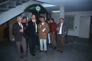 Hans-Oswald Kessler, Eberhard Hayn, Dr. Joachim Neumann, Karl Andreas, Peter Schönherr und Dr. Kurt Brunner (v. l.)