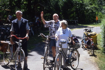 Renate Huber, Peter Huber und Lothar Klaumünzner (v. r.)