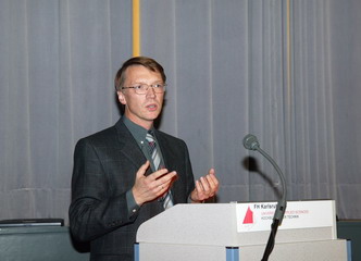 Professor Dr. Tilman Müller, Dekan des Fachbereichs Geoinformationswesen der Fachhochschule Karlsruhe