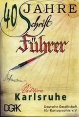 Glückwunschkarte der Sektion, gestaltet von Lothar Klaumünzner