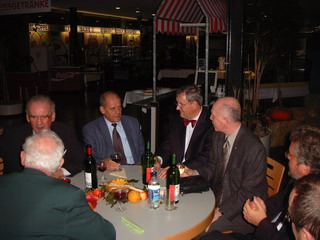 Dipl.-Ing. Manfred Doniér, Dipl.-Ing. Eberhard Herdeg, Hans Kern und Professor Ulrich Reich (v. l.)